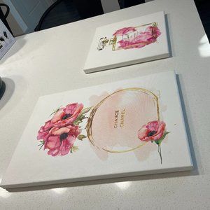 ICANVAS Chanel Canvas Prints (set of 2)